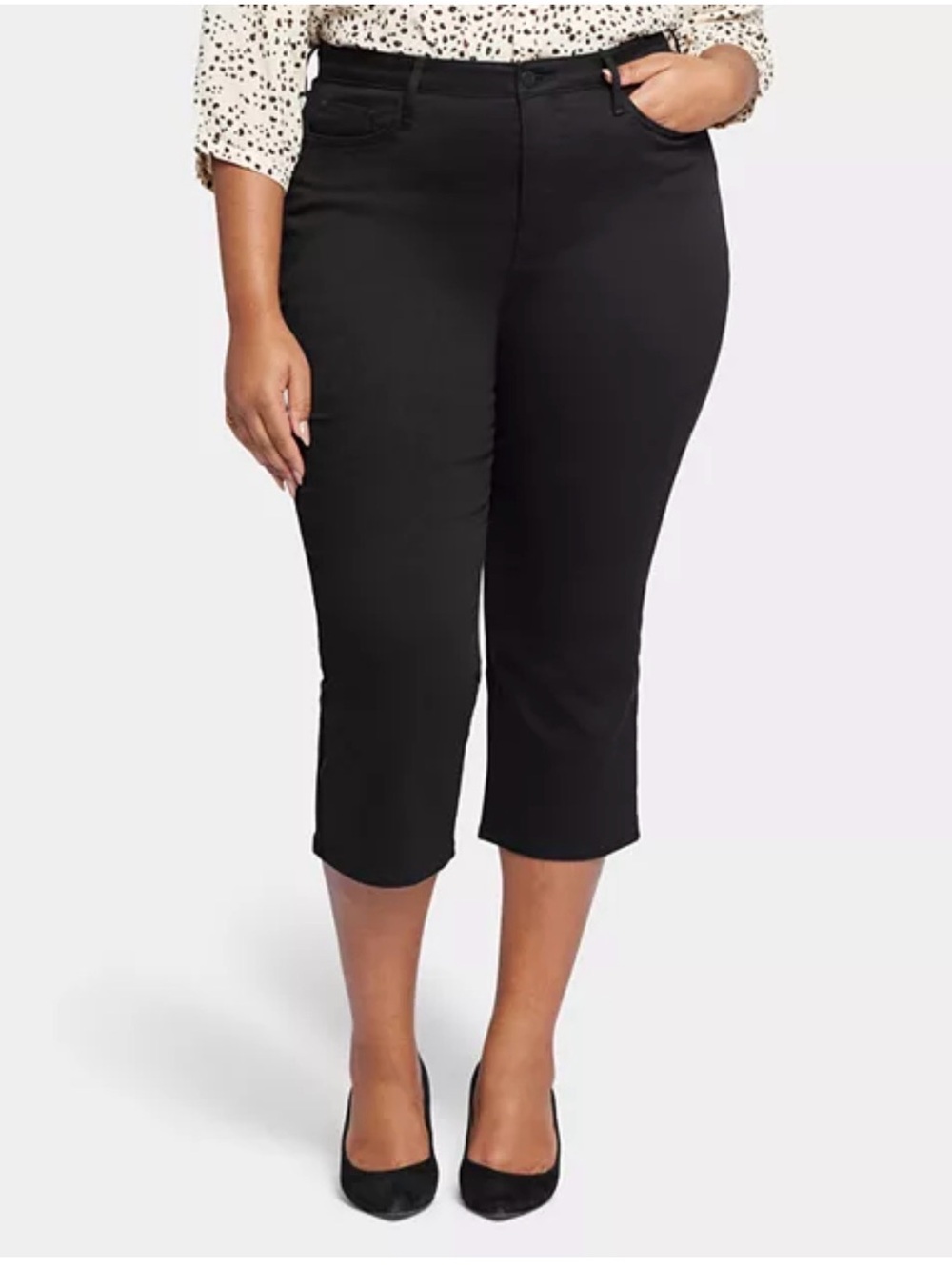 NYDJ Joni Relaxed High Rise Black Jeans Size 18W NWT